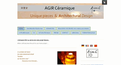 Desktop Screenshot of ceramique-deco-maison.com
