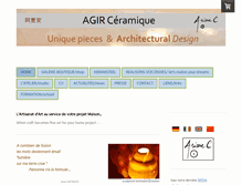Tablet Screenshot of ceramique-deco-maison.com